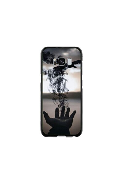 Atlas Husa personalizata Samsung Galaxy S8 Plus, Black Magic, multicolor, S1D...