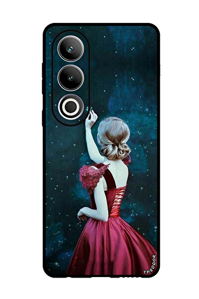 Theodor غطاء حماية مضاد للخدش والصدمات لهاتف OnePlus Ace 3V، بتصميم فتاة تلمس...