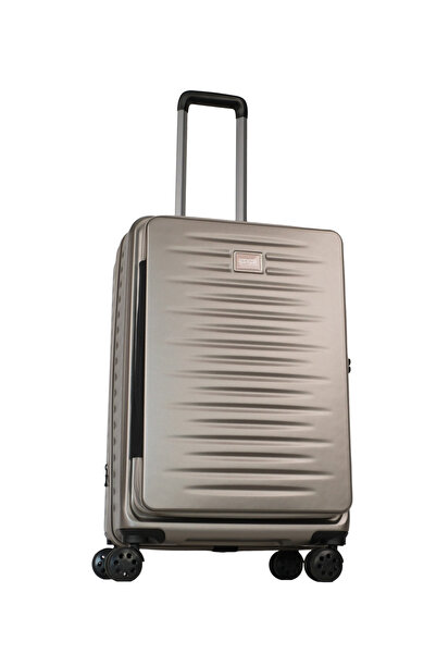 GROUND Fairytale Orta Boy Körüklü Valiz Vizon - 10740