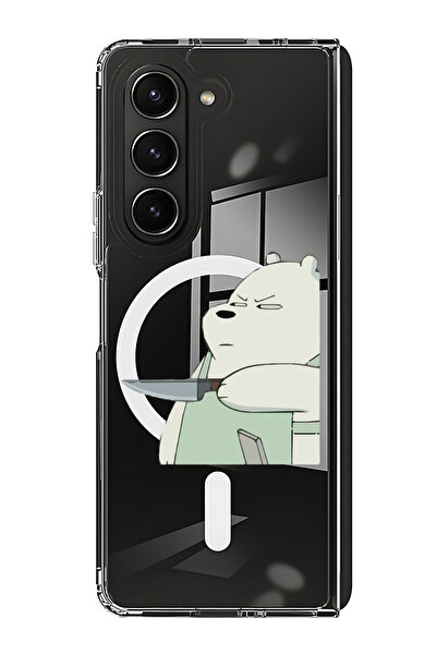 Theodor غلاف لهاتف Samsung Galaxy Z Fold 6 متوافق مع MagSafe، جراب مقاوم للصد...