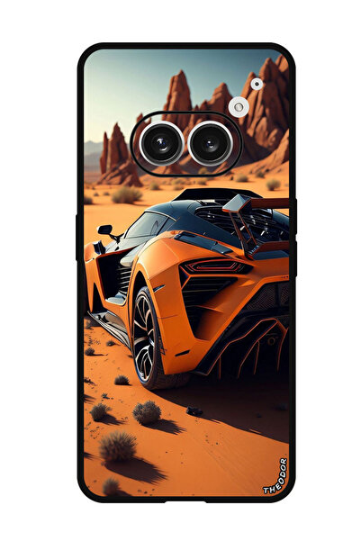 Theodor جراب واقٍ مضاد للخدش والصدمات لهاتف لا شيء (2 أ) سيارة في الصحراء