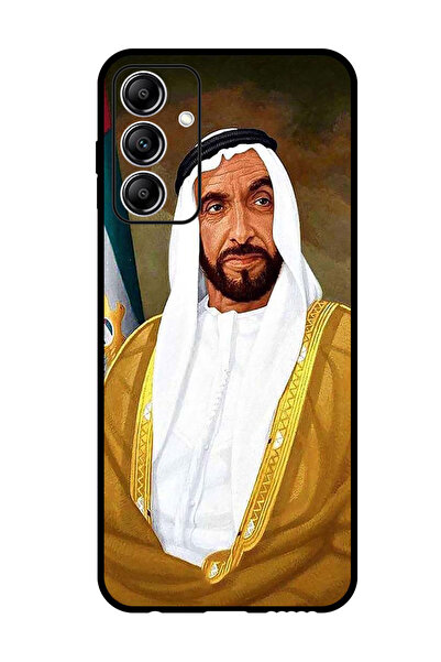 Theodor جراب حماية لهاتف سامسونج جالاكسي A15 5G، لوحة الشيخ زايد