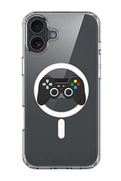 Theodor جراب Magsafe متوافق مع iPhone 16، غطاء ممتص للصدمات للهاتف - جهاز التحكم