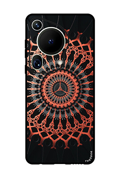Theodor جراب واقٍ مضاد للخدش والصدمات لهاتف هواوي بيورا 70 ألترا pattern_stru...