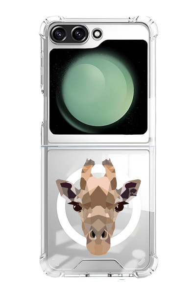 Theodor Case for Samsung Galaxy Z Flip 5 Compatible with MagSafe, Shockproof ...