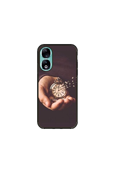 Atlas Εξατομικευμένη θήκη και μεμβράνη σιλικόνης για Honor 90, Time Flies #1,...