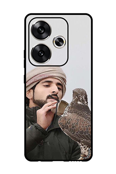 Theodor جراب حماية لهاتف شاومي ريدمي توربو 3 - نسر الشيخ حمدان المحب