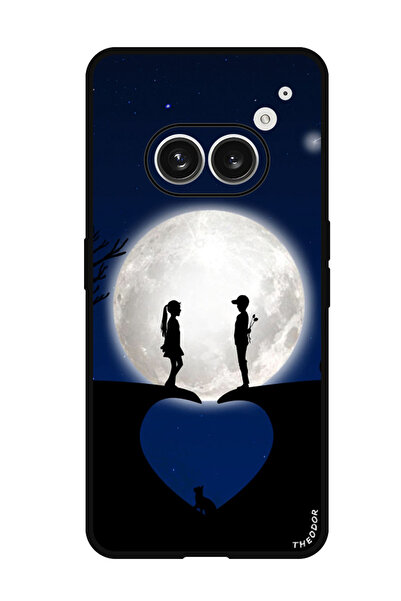 Theodor جراب واقٍ مضاد للخدش والصدمات لهاتف Nothing Phone (2a) Couple heart
