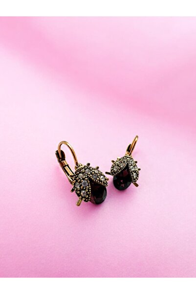 FUYA JEWELLERY Uğur Böceği Küpe