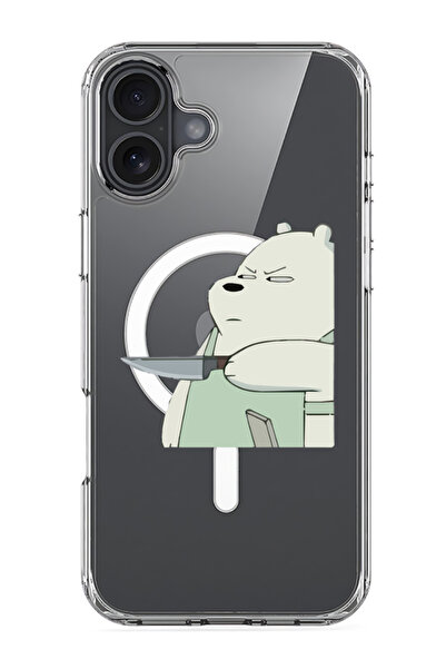 Theodor جراب Magsafe متوافق مع iPhone 16، غطاء ممتص للصدمات للهاتف - لا تلمس ...