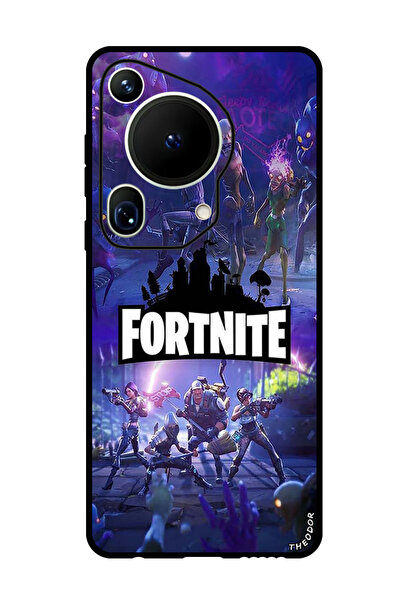 Theodor جراب واقٍ مضاد للخدش والصدمات لهاتف هواوي بيورا 70 ألترا فورتنايت