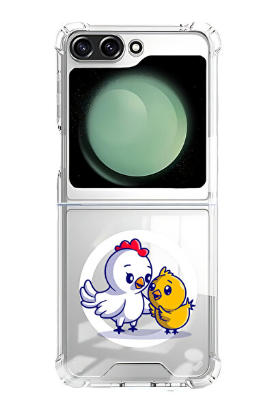 Theodor Case for Samsung Galaxy Z Flip 5 Compatible with MagSafe, Shockproof ...