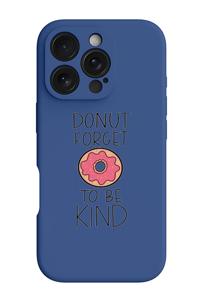 Theodor iPhone 16 Pro Max Blue Protective Liquid Silicone Shockproof Case - d...