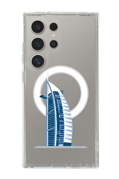 Theodor غلاف لهاتف سامسونج جالاكسي إس 24 ألترا، متوافق مع ماج سيف، غطاء مقاوم...