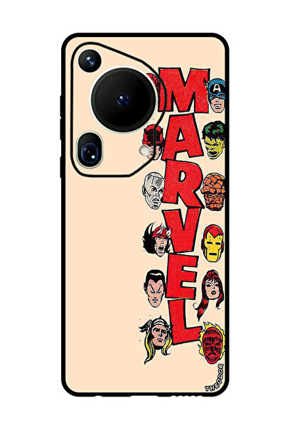 Theodor جراب واقٍ مضاد للخدش والصدمات لهاتف هواوي بيورا 70 ألترا مارفل