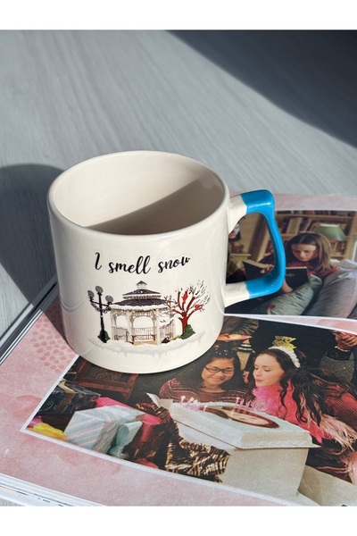 Öz Kupa I Smell Snow New Year's Gilmore Mug