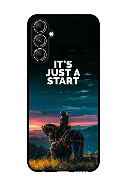 Theodor جراب واقٍ مضاد للخدش والصدمات لهاتف Samsung Galaxy M15، إنه مجرد بداية