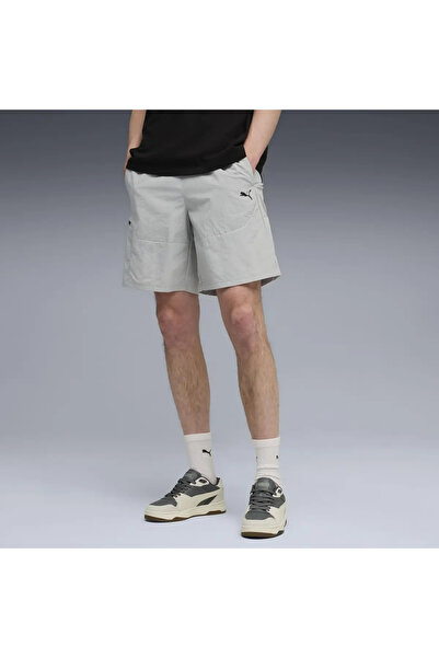 Puma PUMATECH Woven Shorts "8 Gri Erkek Şort
