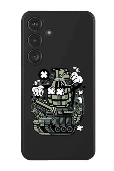 Theodor جراب سيليكون سائل واقٍ مقاوم للصدمات لهاتف سامسونج جالاكسي S24 بلس (أ...