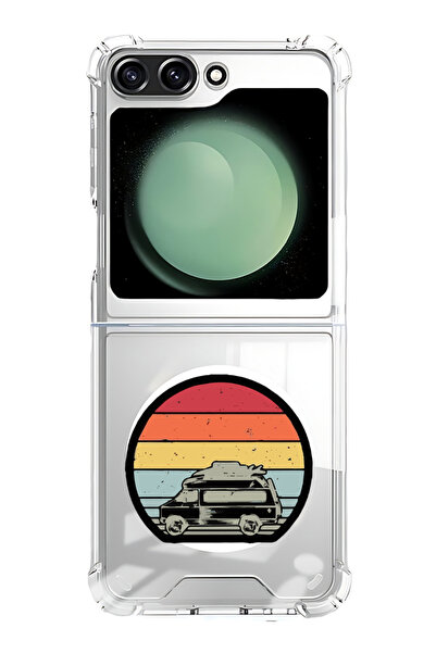 Theodor Case for Samsung Galaxy Z Flip 5 Compatible with MagSafe, Shockproof ...