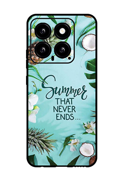 Theodor جراب واقٍ مضاد للخدش والصدمات لهاتف Xiaomi 14 Summer الذي لا ينتهي أبدًا