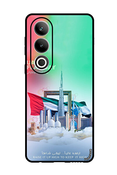 Theodor غطاء حماية مضاد للخدش والصدمات لهاتف OnePlus Ace 3V، يوم علم الإمارات...