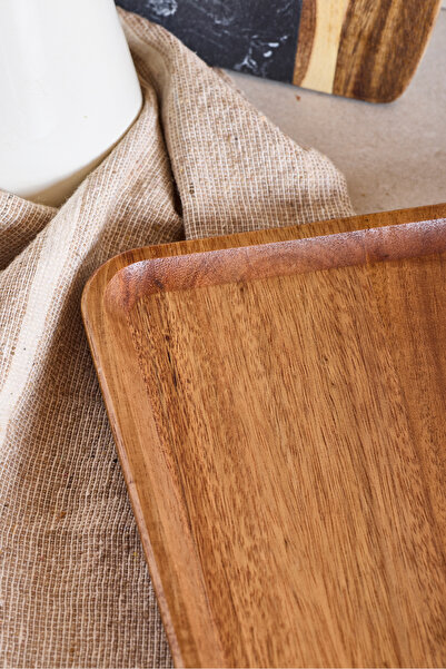 Perotti Acacia Rectangular Tray 34X21 cm