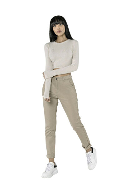 Nina Carter Taupe Chino Pants J250 M10