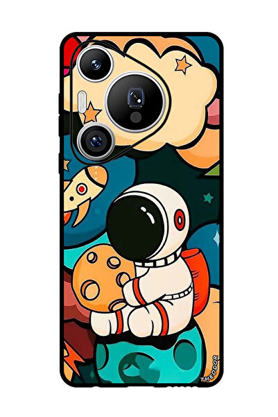 Theodor جراب واقٍ مضاد للخدش والصدمات لهاتف هواوي بيورا 70 أسترونوت تشيز