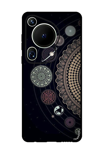 Theodor جراب واقٍ مضاد للخدش والصدمات لهاتف هواوي بيورا 70 ألترا ماندالا آرت (2)