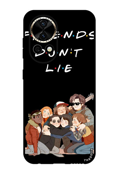 Theodor جراب واقٍ مضاد للخدش والصدمات لهاتف هواوي نوفا 12 ألترا، الأصدقاء لا ...