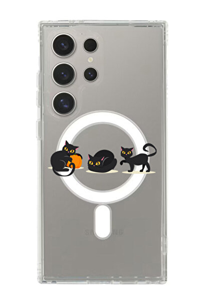 Theodor غلاف لهاتف Samsung Galaxy S24 Ultra متوافق مع MagSafe، غطاء مقاوم للص...