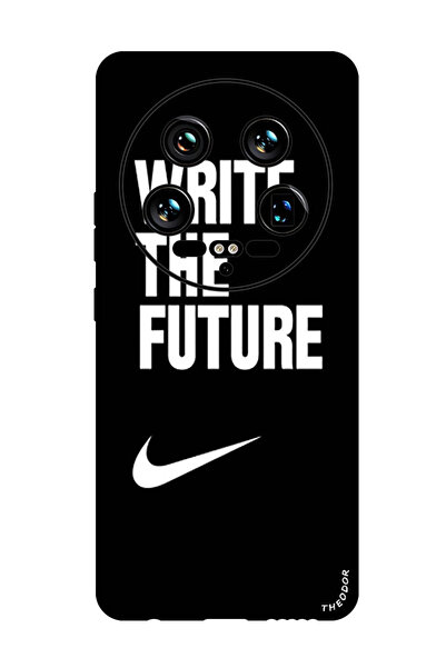 Theodor جراب واقٍ مضاد للخدش والصدمات لهاتف Xiaomi 14 Ultra اكتب المستقبل