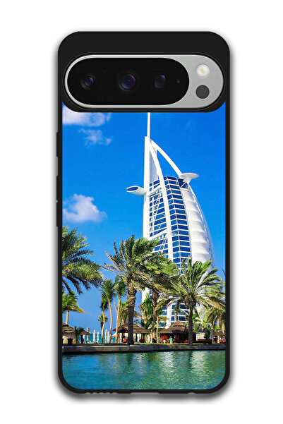 Theodor جراب واقٍ مضاد للخدش والصدمات لهاتف Google Pixel 9 Pro برج دبي