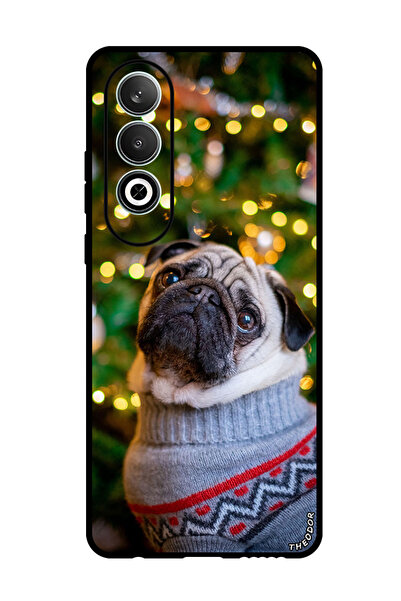 Theodor جراب واقٍ مضاد للخدش والصدمات لهاتف Oppo K12 pug_dog_cute