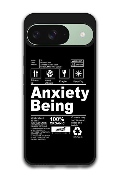 Theodor جراب واقٍ مضاد للخدش والصدمات لهاتف Google Pixel 9 Anxity Being