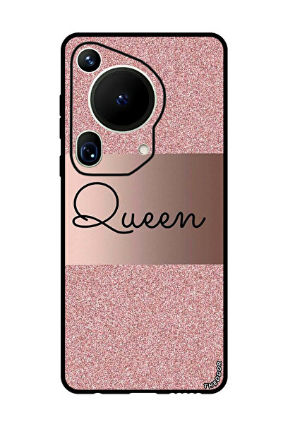 Theodor جراب واقٍ مضاد للخدش والصدمات لهاتف هواوي بيورا 70 ألترا، كوين جليتر