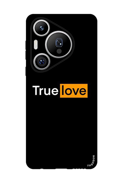 Theodor جراب حماية لهاتف هواوي بيورا 70 برو بلس - خلفيات آيفون "الحب الحقيقي"...