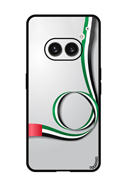 Theodor جراب واقٍ مضاد للخدش والصدمات لهاتف Nothing Phone (2a) علم الإمارات ا...