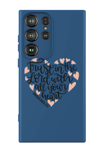 Theodor Protective Liquid Silicone Case For Samsung Galaxy S24 Ultra (Blue) -...