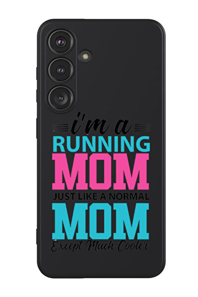 Theodor غطاء حماية سائل من السيليكون لهاتف سامسونج جالاكسي S24 بلس (أسود) - أ...