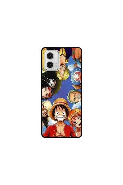 Atlas Husa personalizata si Folie de Silicon Motorola Moto E22s, One Piece, m...