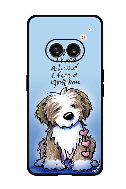 Theodor جراب واقٍ مضاد للخدش والصدمات لهاتف Nothing Phone (2a) Found Your Paw
