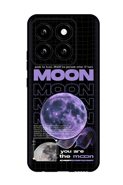 Theodor جراب واقٍ مضاد للخدش والصدمات لهاتف Xiaomi 14 أنت القمر