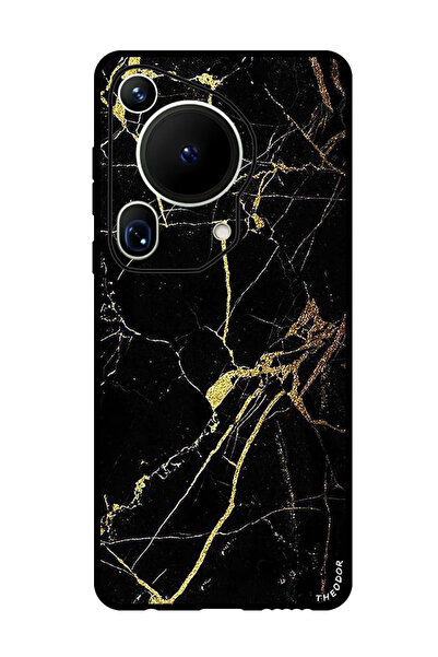 Theodor جراب واقٍ مضاد للخدش والصدمات لهاتف هواوي بيورا 70 ألترا، مصنوع من نس...