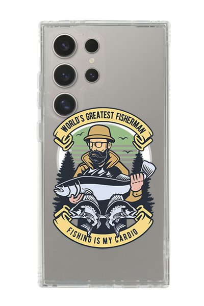 Theodor غلاف لهاتف Samsung Galaxy S24 Ultra متوافق مع MagSafe، غطاء مقاوم للص...