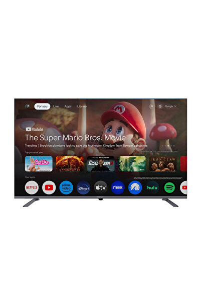 Wismann 50" 127 Ekran Uydu Alıcılı Ultra HD GoogleTV QLED FRAMELESS