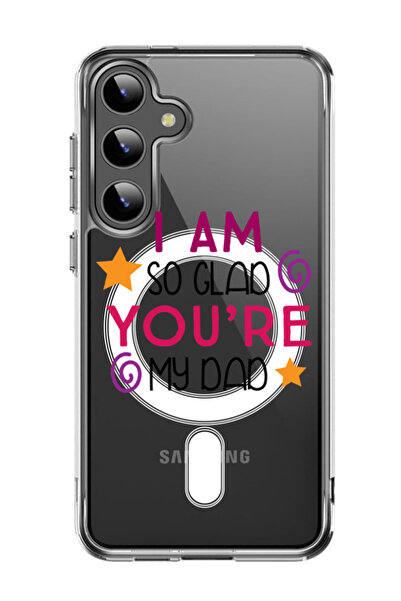 Theodor غلاف لهاتف Samsung Galaxy S24 متوافق مع MagSafe، غطاء ممتص للصدمات مق...