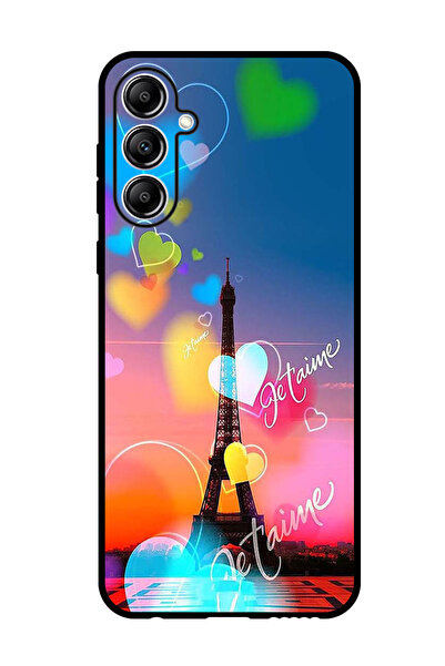 Theodor جراب واقٍ مضاد للخدش والصدمات لهاتف سامسونج جالاكسي F15 - لوف باريس