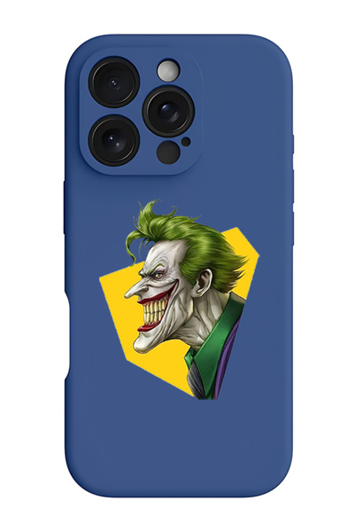 Theodor غطاء حماية سيليكون سائل مقاوم للصدمات لجهاز iPhone 16 Pro أزرق - وجه ...